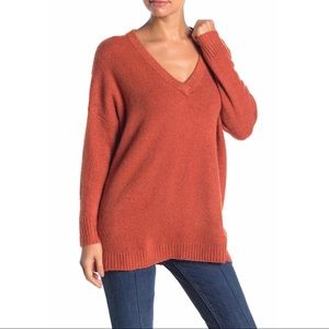 French Connection V-Neck Knit Sweater